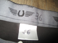 TUFFRIDER mens SZ 36 b;ack COTTON FULL SEAT EQUESTRIAN riding pants