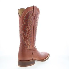 Tony Lama Camarillo 13″ Goat Square Toe Mens Brown Cowboy Western Boots