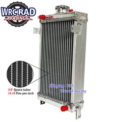Aluminum Radiator for GAS Shifter Kart Go Kart Karting Gearbox Go-Kart Manual MT