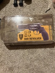 Elite Force H8R revolver 6mm CO2 airsoft with 5 mags, box & allen key