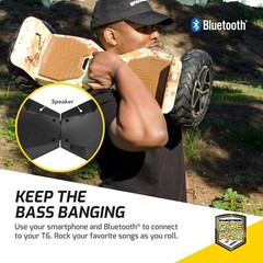 Swagtron T6 Off Road 10″ Hoverboard Bluetooth 12 Mph 600W 420 lb Weight Limit UL