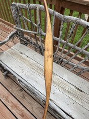 Vintage Unbranded Recurve Archery Bow AMO 52” 35# RH Bear Ben Pearson Howatt