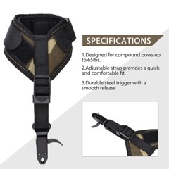 1X Caliper Release Aid Trigger Wrist Strap Adult Archery Compound Bow Hunting