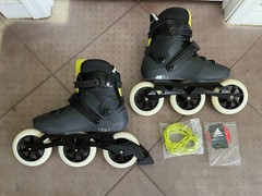 NEW ROLLERBLADE MAXXUM EDGE 125 3WD 3-Wheel X-Training Inline Skates Men’s 10.5