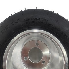 10×4.50-5 or 11×7.10-5 Tire 3 Bolt Wheel Rim for Racing Go Kart Trike Drift Quad
