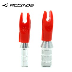 50pcs Aluminum Archery Nock Pins Arrow Shaft Insert 3.2mm 4.2mm 5.2mm 6.2mm 8mm