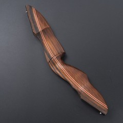 Right Hand Wooden Riser 60″ Takedown Recurve Bow 25-60lbs Archery Hunting Target