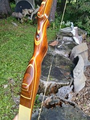Vintage Wing Archery Presentation recurve 40# ~1963