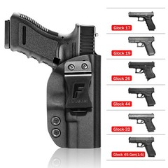Glock 19 Holster,Forcenter IWB Kydex Holster Compatible with Glock17,19,19X,2…