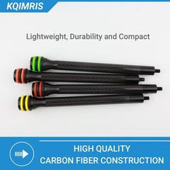 Archery Bow Stabilizer, 6/8/10/12 Inch Carbon Fiber Bow Balance Bar Rod Side …