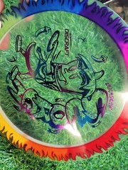 NEW Discraft Limited Edition FuZed Flame Fly Dye Rainbow SCORCH LE Ledgestone