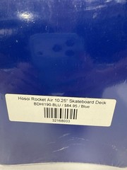 Hosoi Rocket Air Skateboard Deck 10.25″ Blue Christian Hosoi New Sealed USA A31