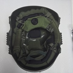 Airsoft Helmet Lightweight Tactical Helmets System W/ Suspension Systems Rails