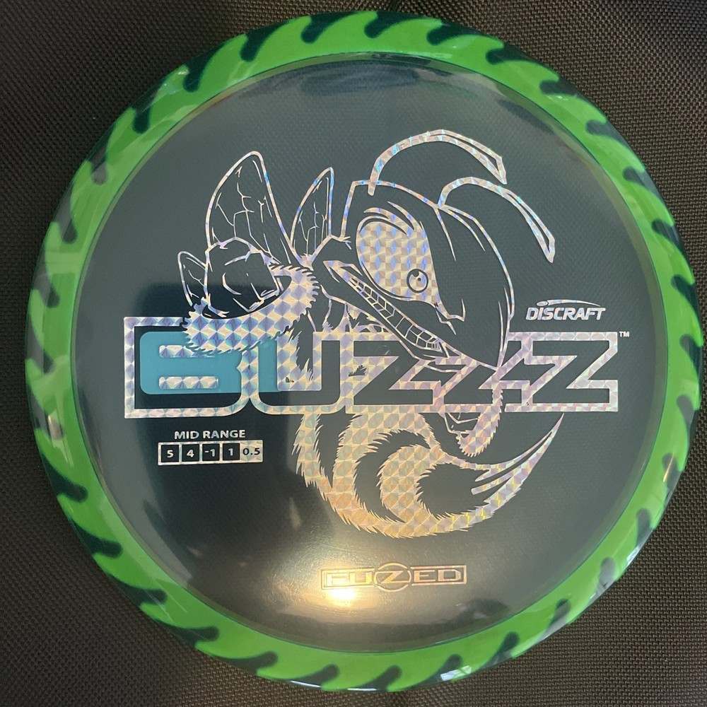 Discraft Disc Golf FuZed Buzzz Saw – Green & Yellow – 170-172g