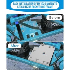 For Razor Upgrade MY1020 Motor Adapter w/ Hardware Razor Pocket Mod MX350 RSF350