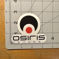 Vintage 1990’s Osiris Skate Shoes “Logo” Skateboard Sticker