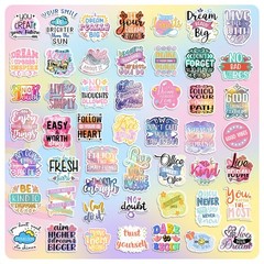 300 PCS Inspirational Stickers for Adults, Teens, Teachers, Motivational Sticker
