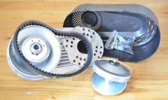 GO Kart Torque Converter #40/41 or #35P 1″ Bore TAV2 Replacement + 1 extra belt