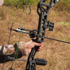 Adjustable 30-70lbs Compound Bow Archery Accessory Set Outdoor Target Hunting RH
