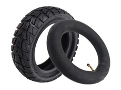 80/65-6 Tire & 10×2.5 Tube For fit 255×80 & 10×3 Bent Valve Stem Apollo Scooter