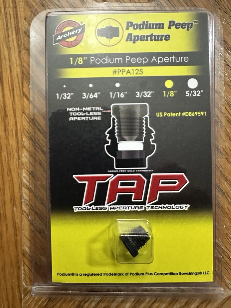 Podium Peep – Aperture – 3/32”