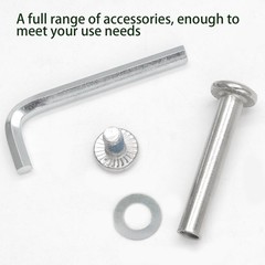 8PC Inline Skate Wheel Axles Socket Screws 6mm OD 30mm 35mm Replacement Hardware