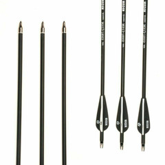 12Pcs 30 Inch Carbon Arrows SP500 OD 7.8mm Archery For Compound/Recurve Bow Hunt