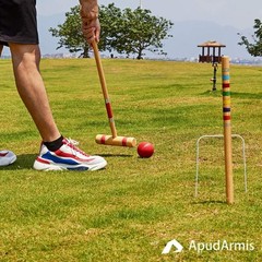 ApudArmis Universal Croquet Size for 28‘’ & 32‘’ Croquet, White