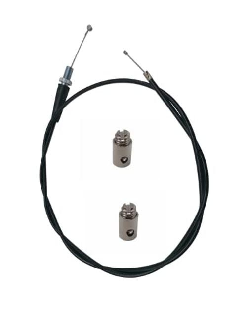 Stainless 50 Inch Mini Bike Throttle Cable for Predator 212 CT200U Baja MB165