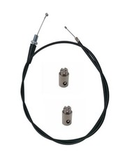 Stainless 50 Inch Mini Bike Throttle Cable for Predator 212 CT200U Baja MB165