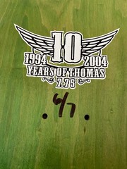 Zero x Jamie Thomas «10 Years of Thomas» Signed by Jamie Thomas 6/7 RARE