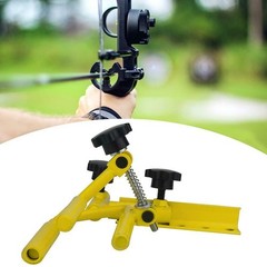 Archery Hunting Parallel Universal Bow Vise Adjustable Tool Metal Compound Bow