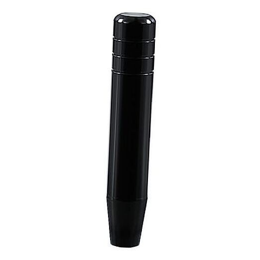 Long Shift Knob Weighted Aluminum Alloy Polished Metal Driving Handle Stick Red
