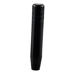 Long Shift Knob Weighted Aluminum Alloy Polished Metal Driving Handle Stick Red
