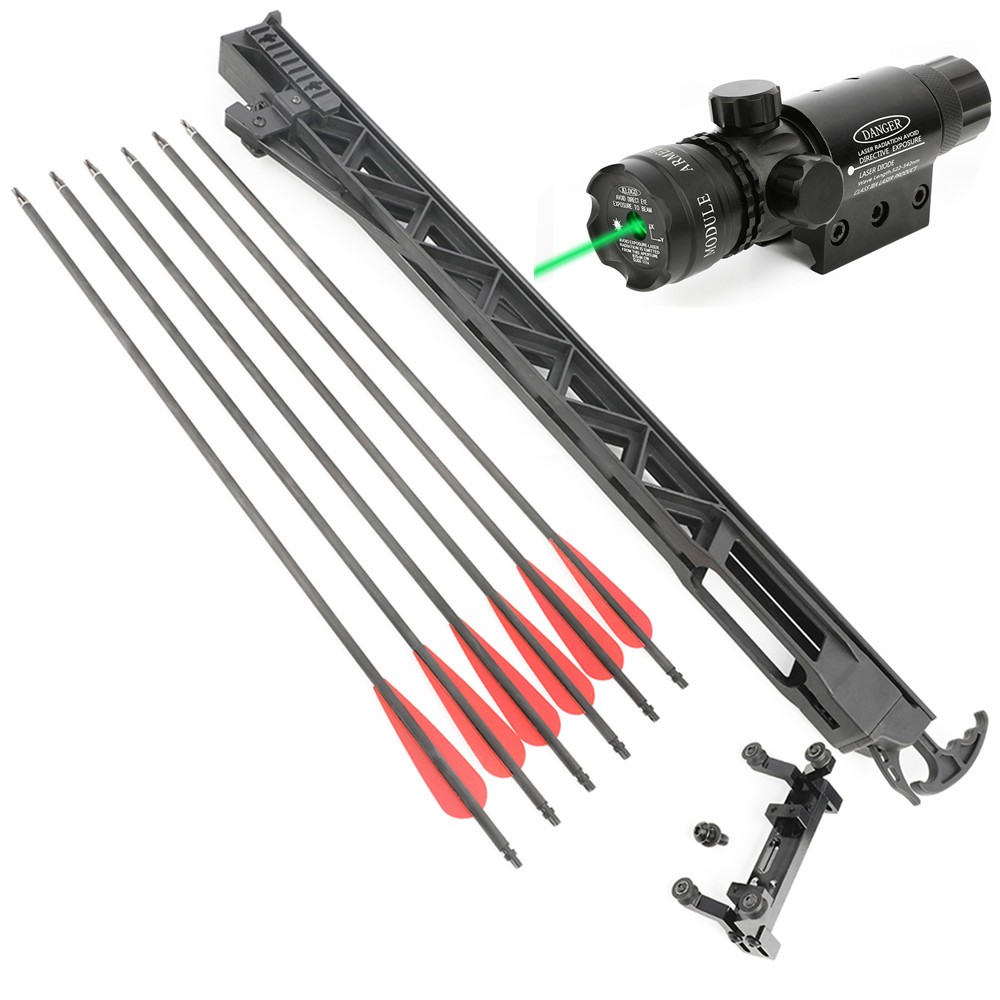 Archery Rapid Bow Launcher 6 Arrow Shooter Orbital Tool Bow Hunting Shooting