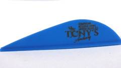 2.5″ Vanes Tonys All New Super Wave Archery Vanes Blue 50PK TNYSWV3343F