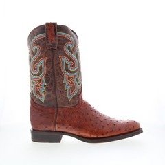 Dingo Ranger DI-131 Mens Brown Leather Pull On Cowboy Western Boots