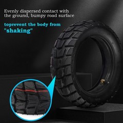 80/65-6 scooter tire off Road，10in Tires Inner Tubes Replacement Thickene