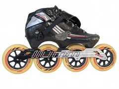 Bont Apache Racing Inline Speed Skates USA | 3-Point 110mm Carbon Fiber US 9
