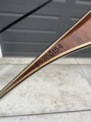 Bearpaw Penthalon 60” Recurve Bow 30 lbs @ 28” RH Nice Pre Owned Shape