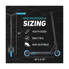 Envy Scooters ONE S3 Stunt Scooter – Trick Scooters for Kids 6-12 Years – Beg…