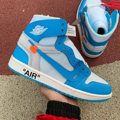 AJ 1 Retro High University Blue AQ0818-148 Men’s Athletic shoes Size 4-13