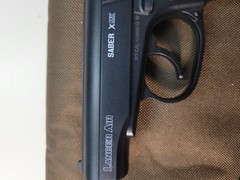 CO2 Lancer Air Saber XMK .177 (4.5mm) CO2 Semi-Automatic Air Pistol with Case