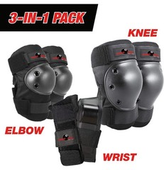 Eight Ball Multi-Sport Protective Knee, Elbow, and Wrist Guards Age 8+ – New