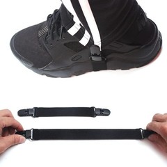 Ximimark 2 Pcs Useful Adjustable Elastic Motorcycle Bike Leg Boot Straps Pant