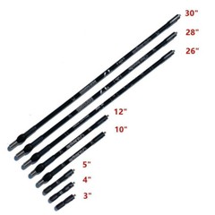 Archery Carbon Stabilizer Balance Bar Short Rod Side Extender Main Long Rod Bow