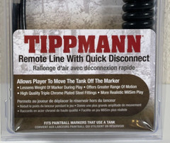 Tippmann Coiled Remote Line with Quick Disconnect – Paintball