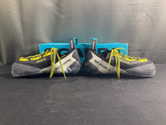 Scarpa Veloce L Climbing Shoes Black-Yellow Size 43