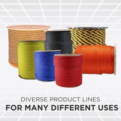 ATERET Twisted 3-Strand RED Polypropylene Rope Monofilament ALL SIZES