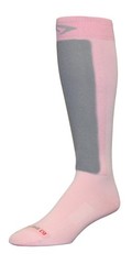 Drymax Ultra Thin Skiing Over Calf, Pink/Lt W5-7 / M3.5-5.5, Grey